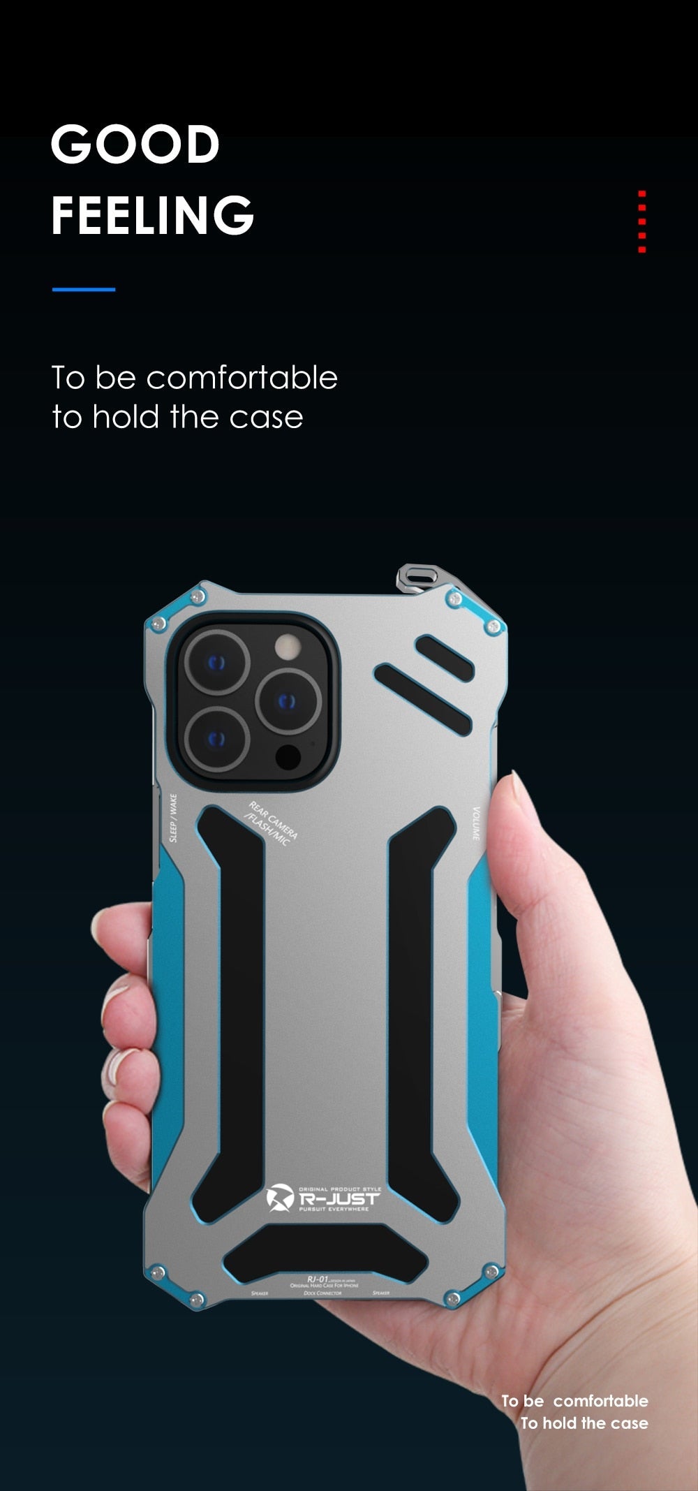 R-Just Alloy Metal Half-Wrapped Case for iPhone - Premium Mobile Phone Cases from R-Just - Just $32! Shop now at Dressmycell.com R-Just Alloy Metal Half-Wrapped Case for iPhone - Premium Mobile Phone Cases from R-Just - Just $32! Shop now at Dressmycell.com